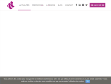 Tablet Screenshot of lamoraledansleschaussettes.com